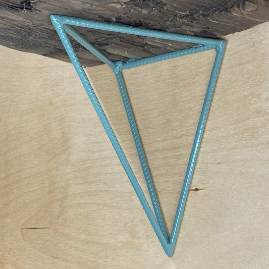 Rebar Shelf Bracket - Tetrahedron - Sage Green